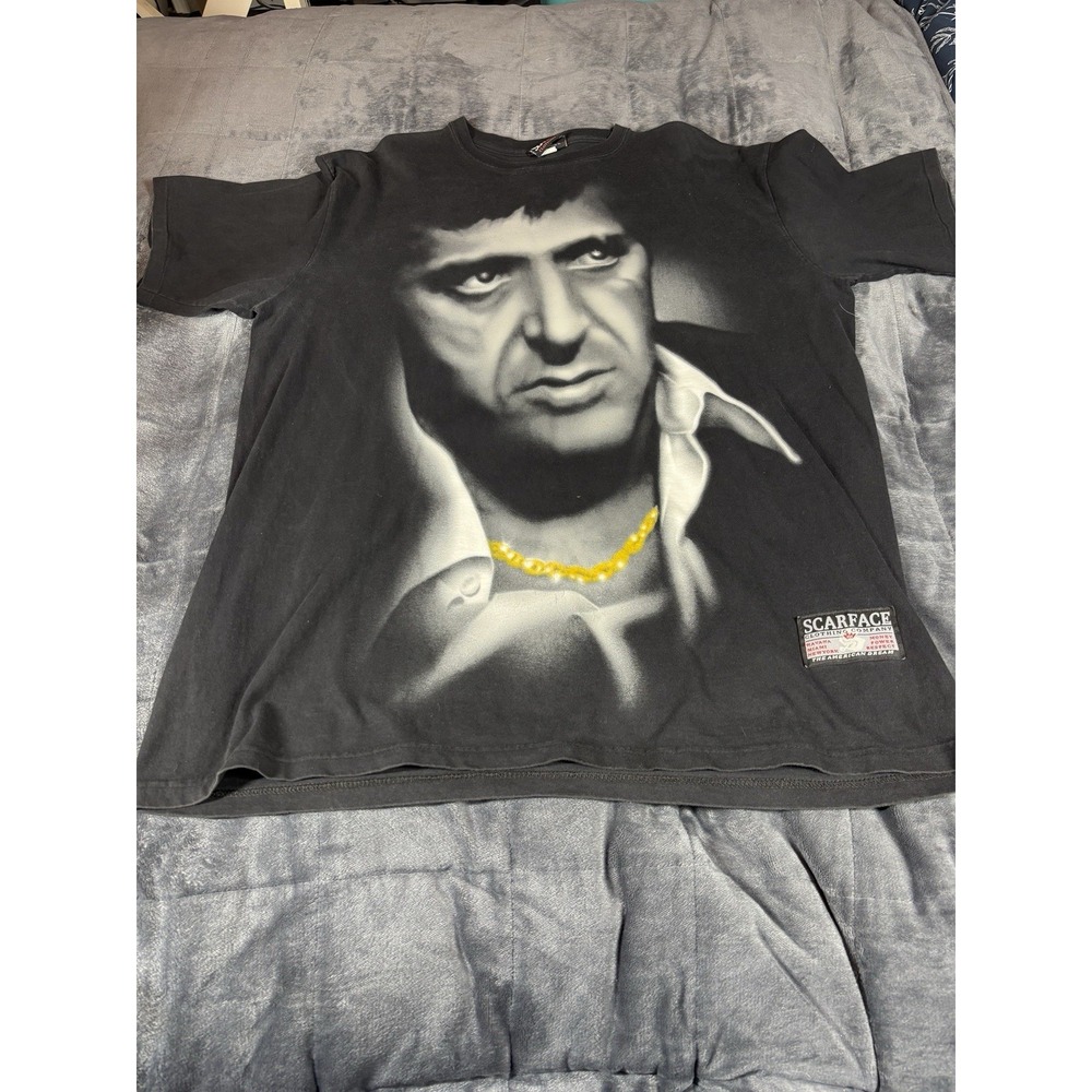 VTG Scarface‎ Clothing T Shirt Movie Universal Single Stitch Size XXL